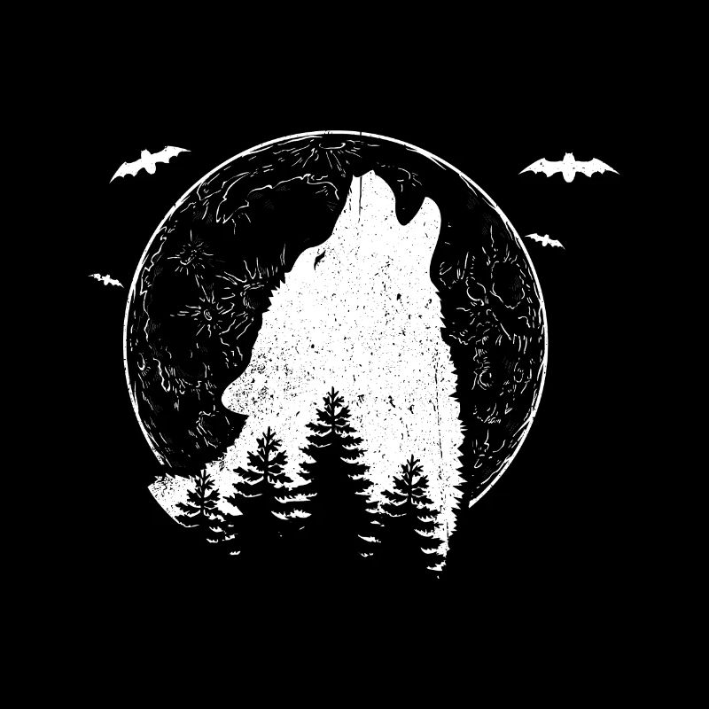 Wolf Tshirt Leader Leader Rudel Leitwolf Chef