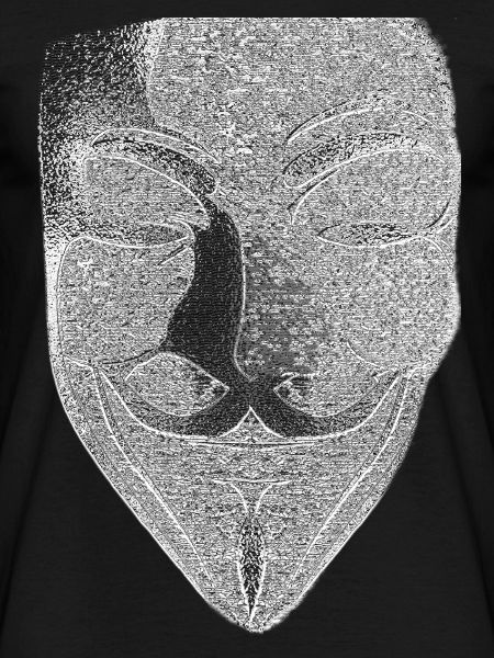 Anonymous v wie vendetta maske