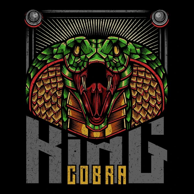 Poison Snake Cobra King Cobra Modern