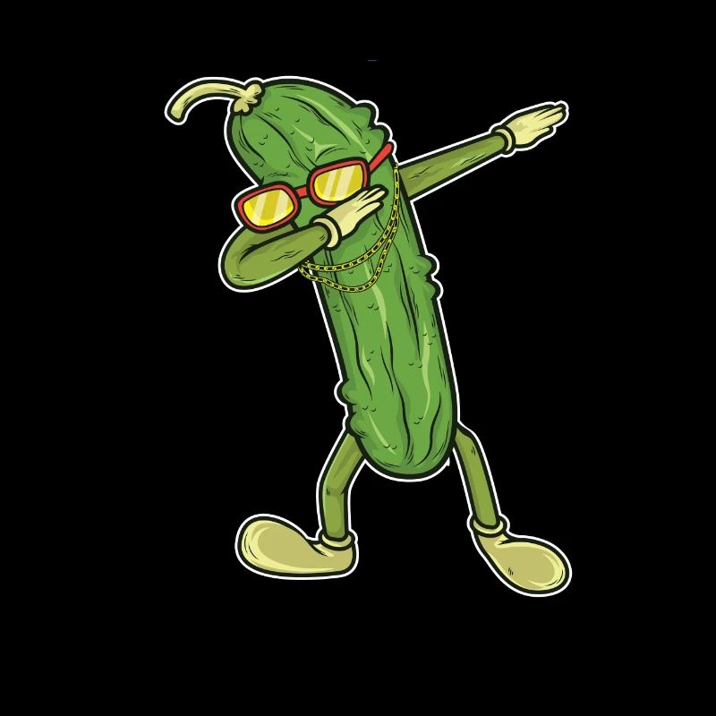 Dabbing Essiggurke Dab Tanz Geschenk Geburtstag