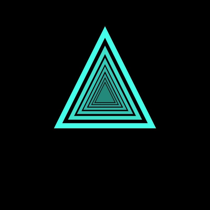Triangles depth effect