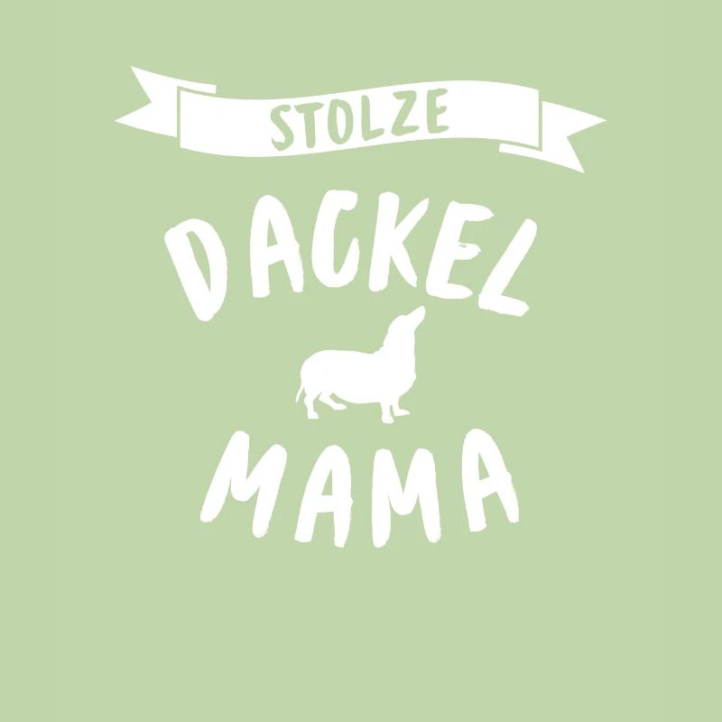 Stolze Dackel Mama
