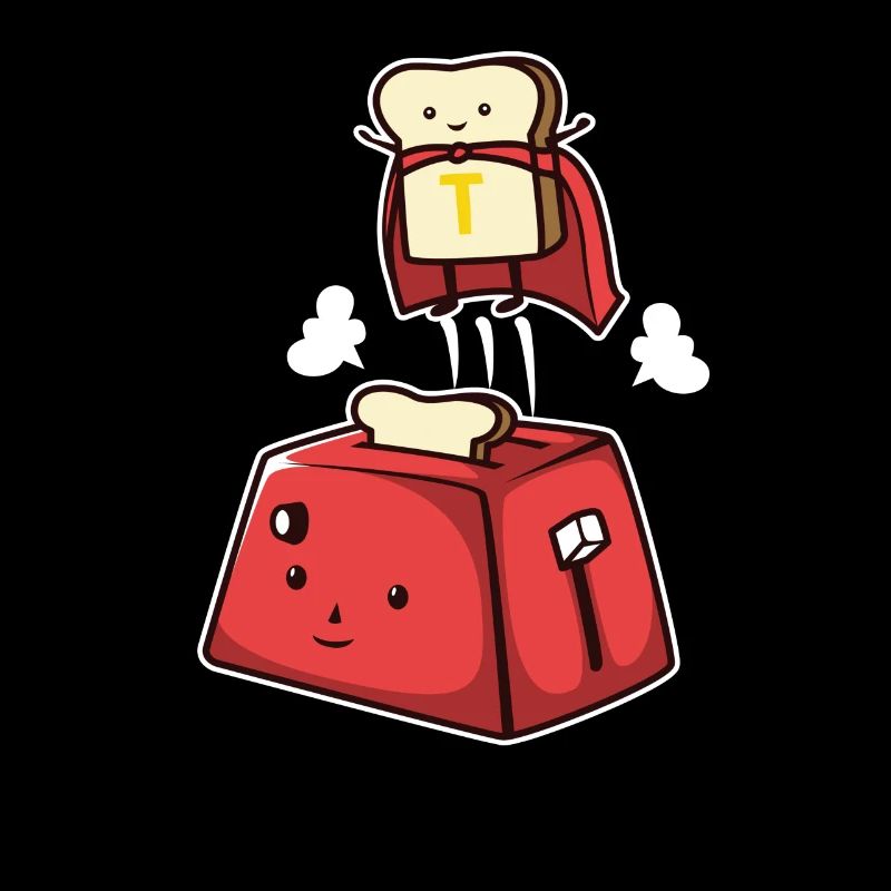 Toast bread toast superhero super power