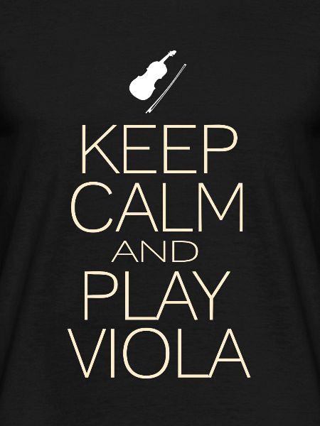 Keep Calm Play Viola