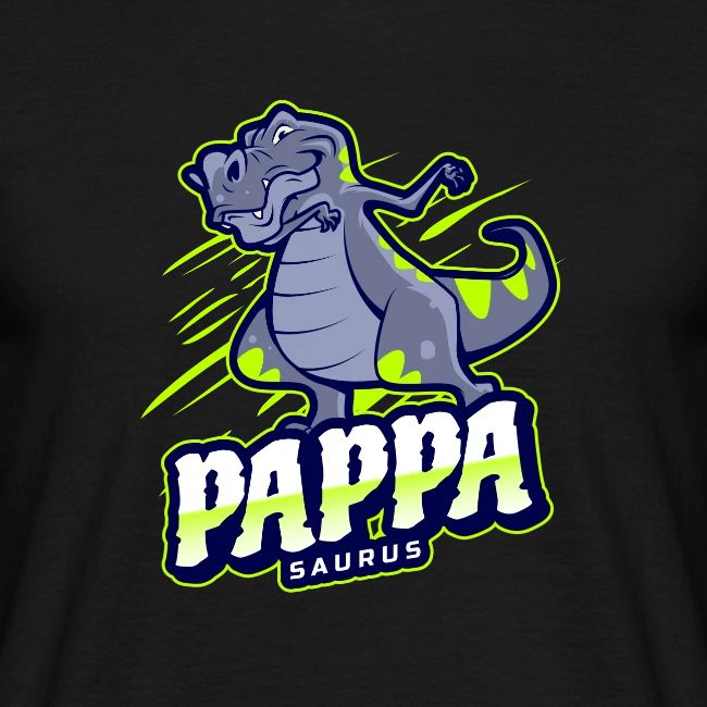 Pappasaurus - Morsomt motiv til pappa