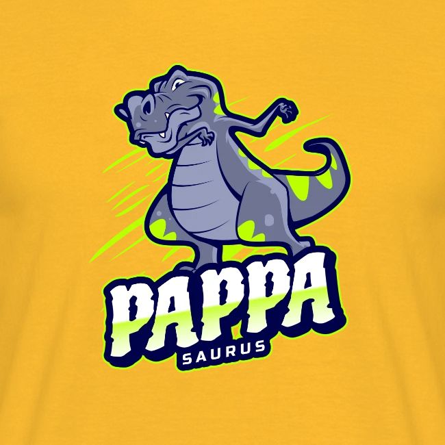 Pappasaurus - Morsomt motiv til pappa