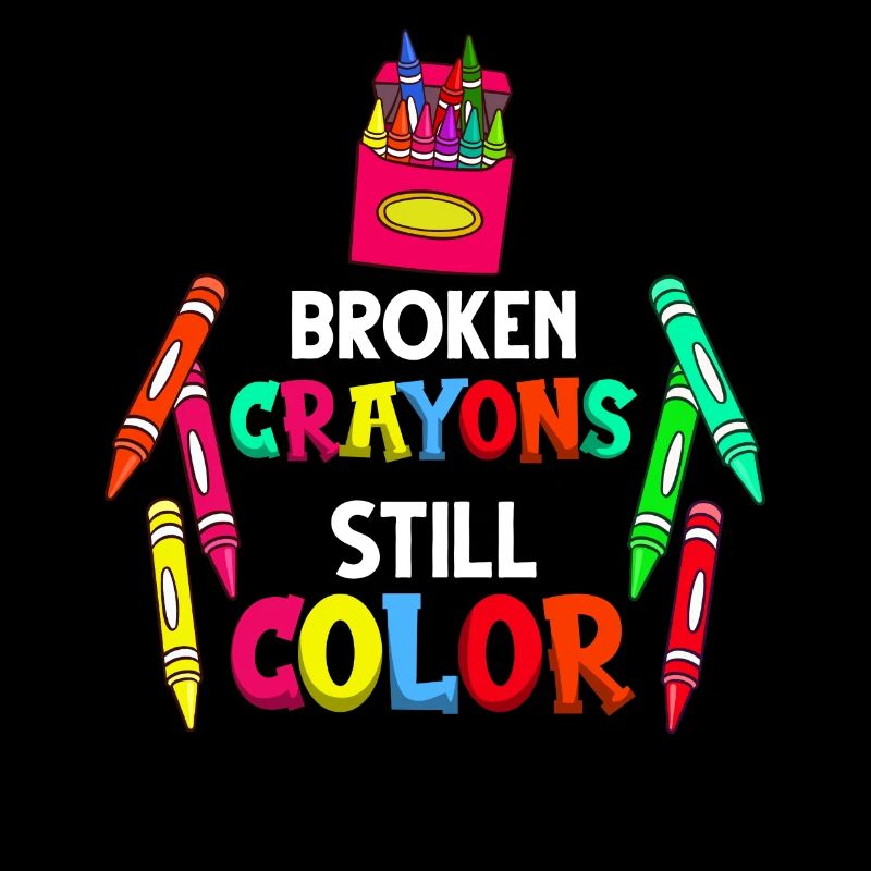 Crayon Box Colored Pencil Wax Case Wax Crayon