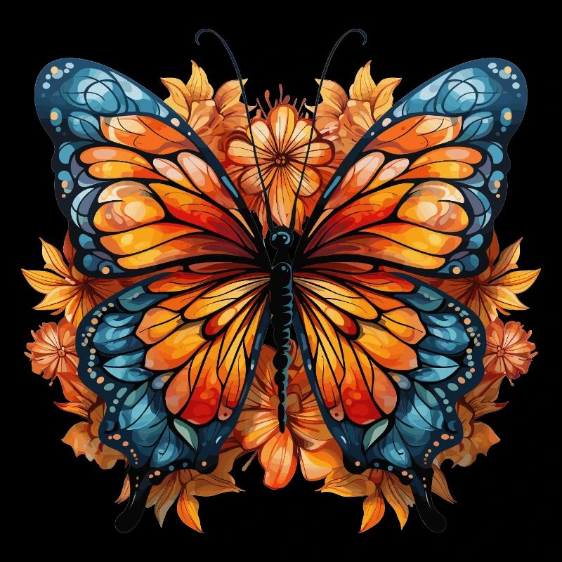 Papillon majestueux