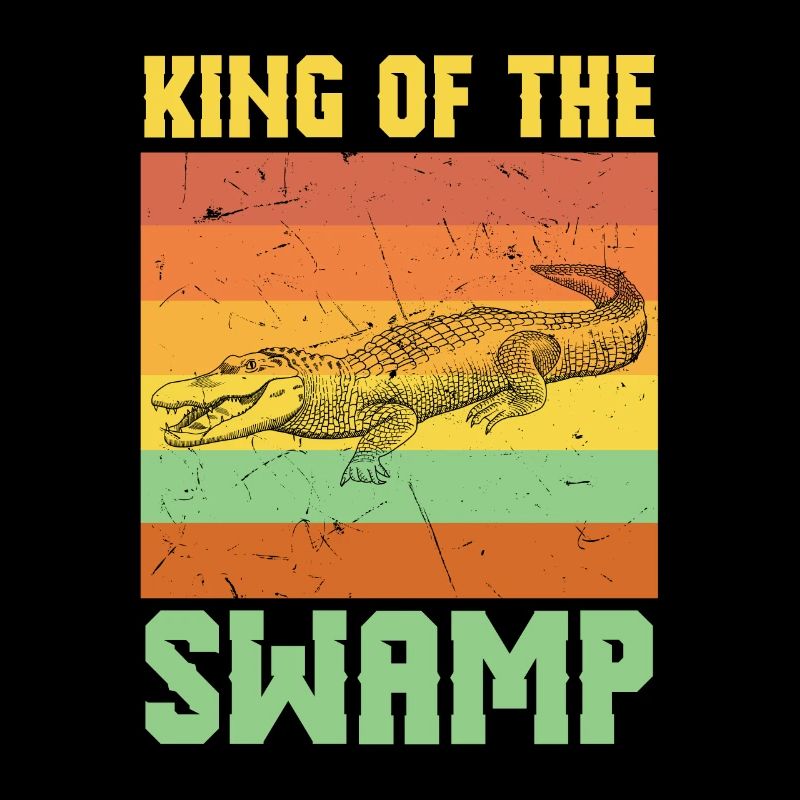 Crocodile du roi des marais