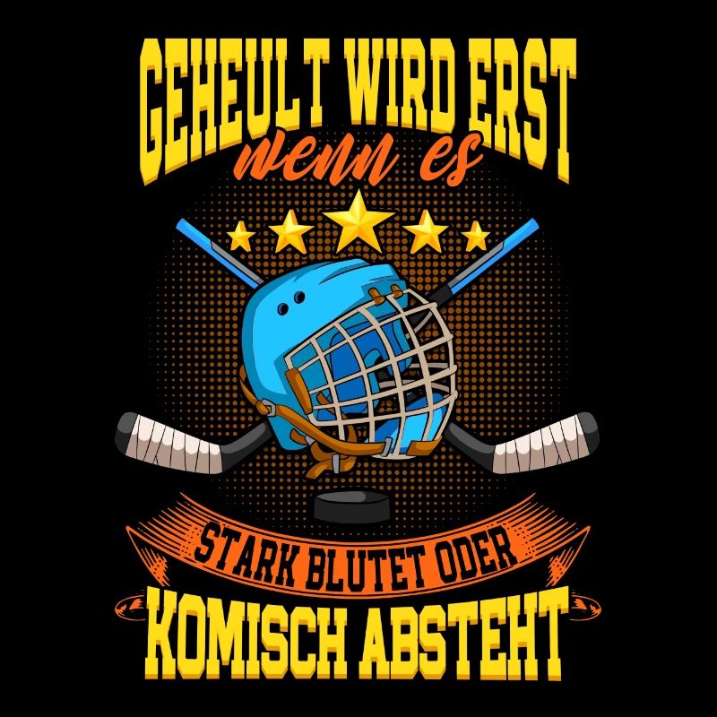 Geheult wird erst wenn es stark blutet Eishockey