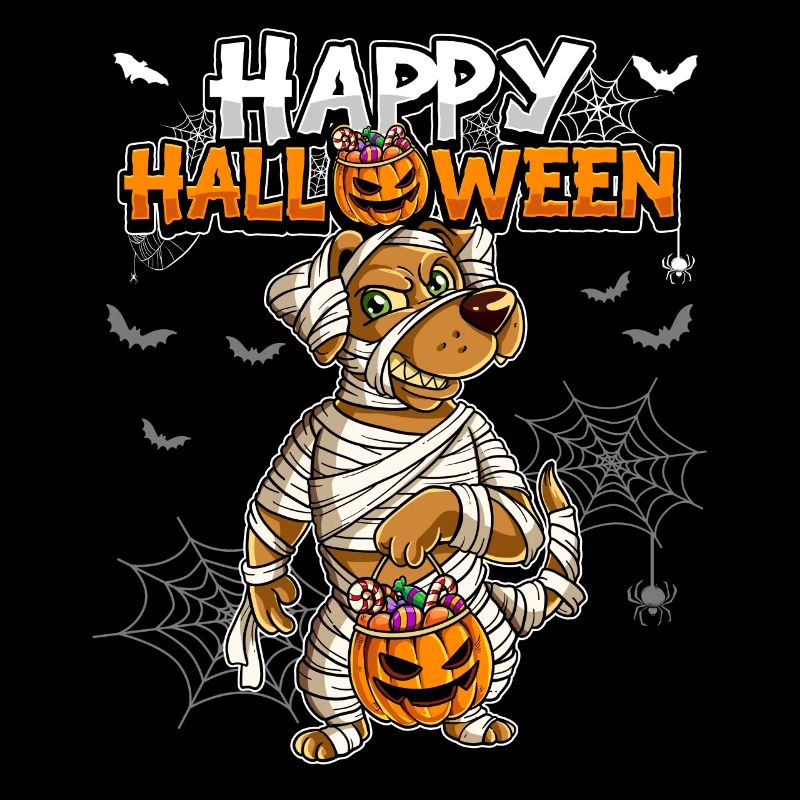 Halloween Dog Mummy