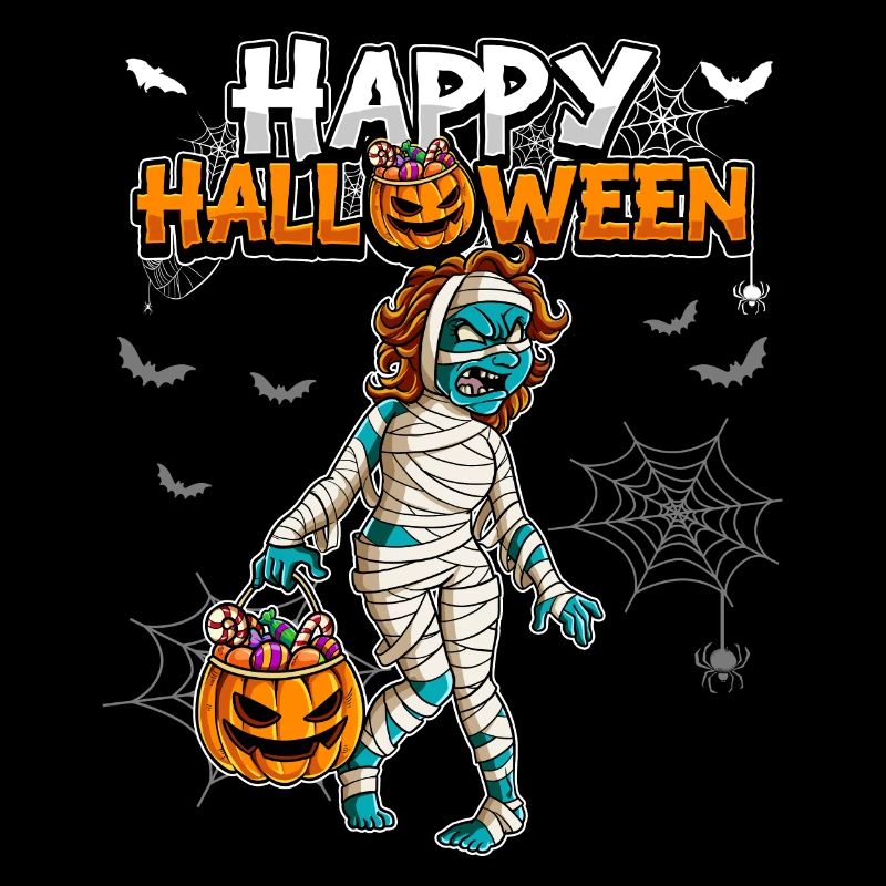 Halloween Mädchen Mumie