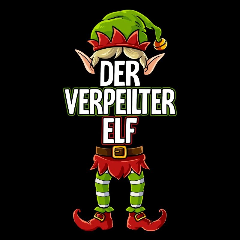 Verpeilter Elf Partnerlook Weihnachten