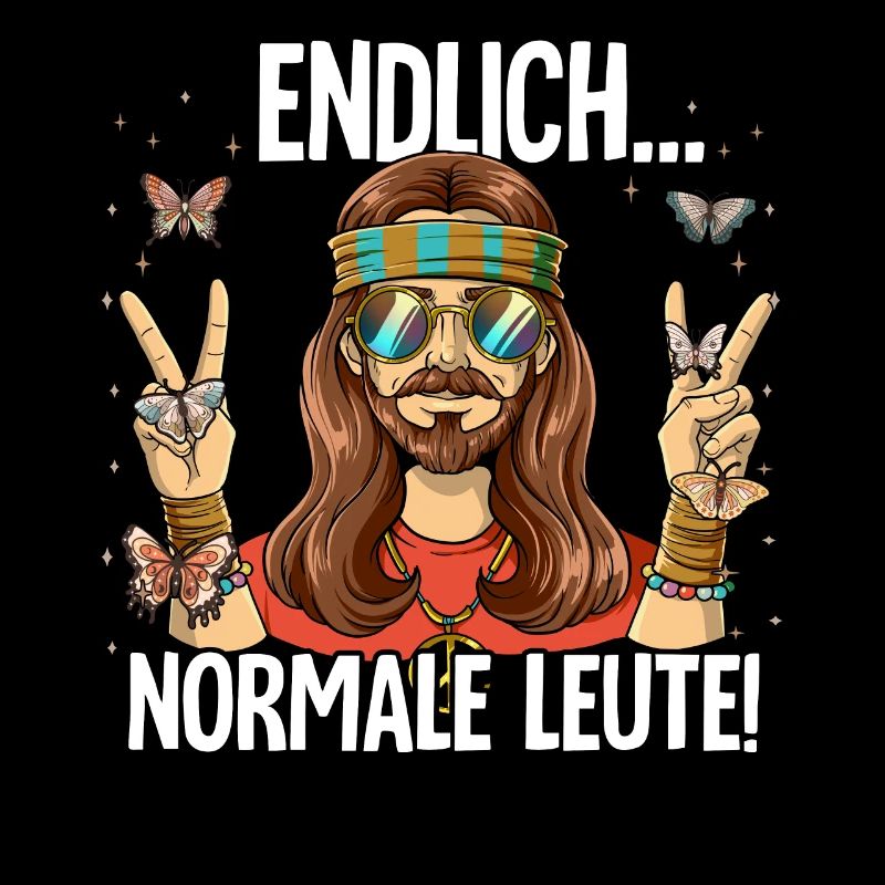 Endlich Normale Leute Hippie Goa Rave