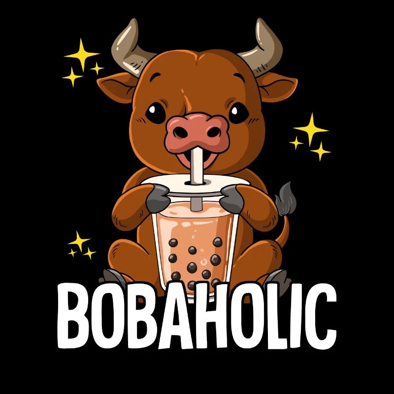 Bubble Tea Ox Boba Tea Bobaholic
