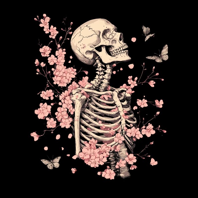 Fleurs squelettes