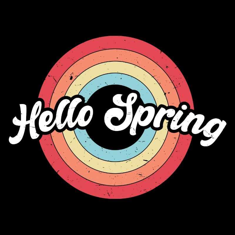 Hello Spring Hello Spring Vintage Arc-en-ciel