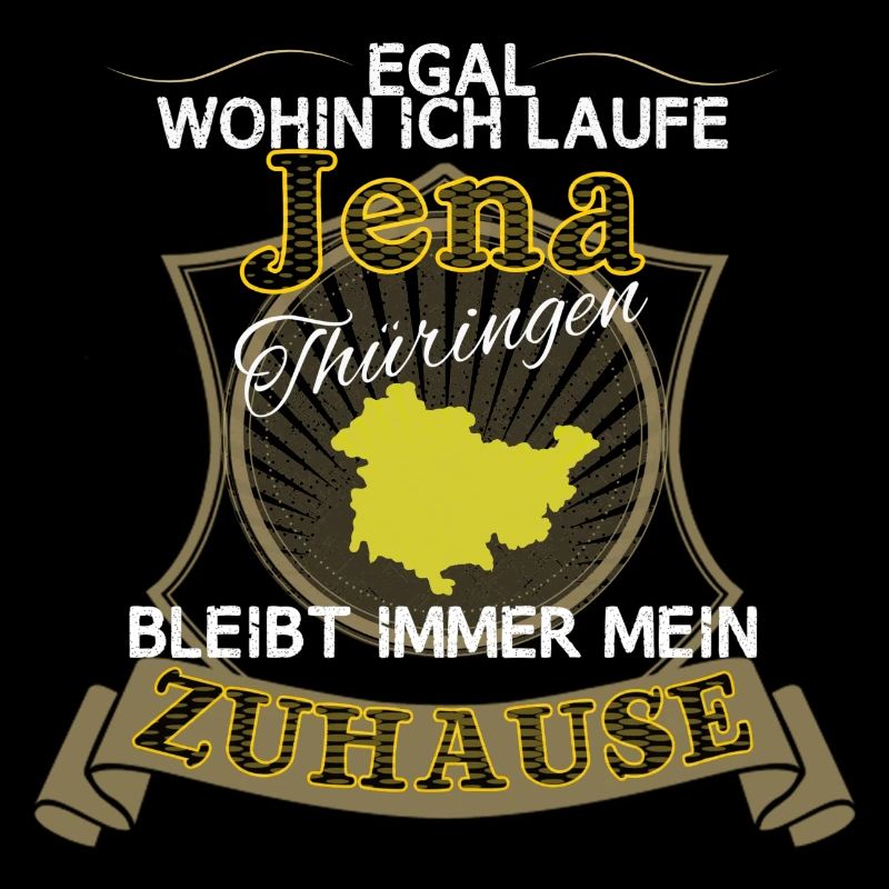 Stad van Jena - Thüringen mijn thuis - thuis