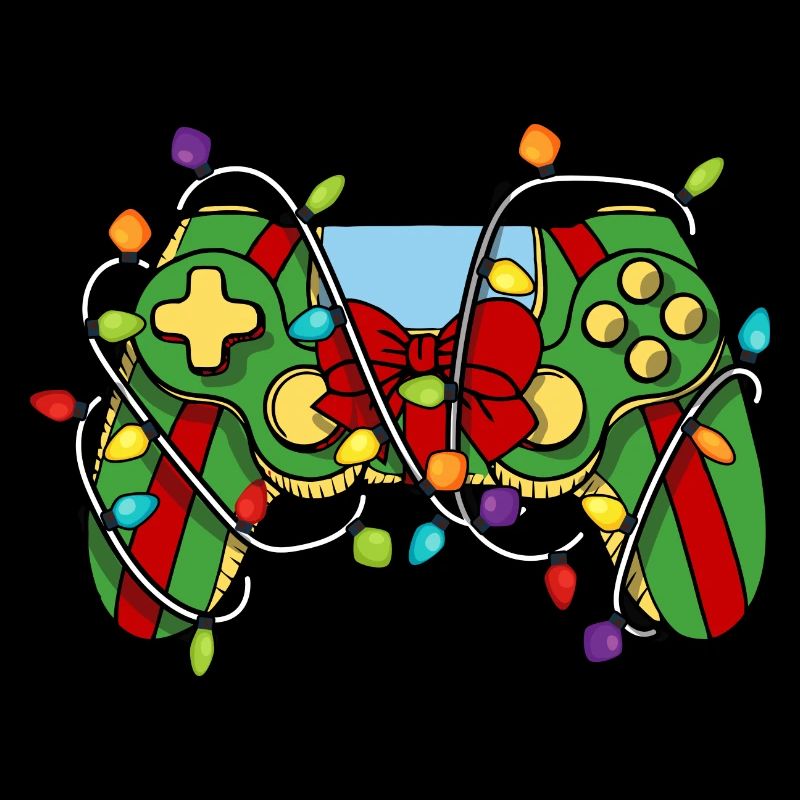 Manette de jeu de Noël