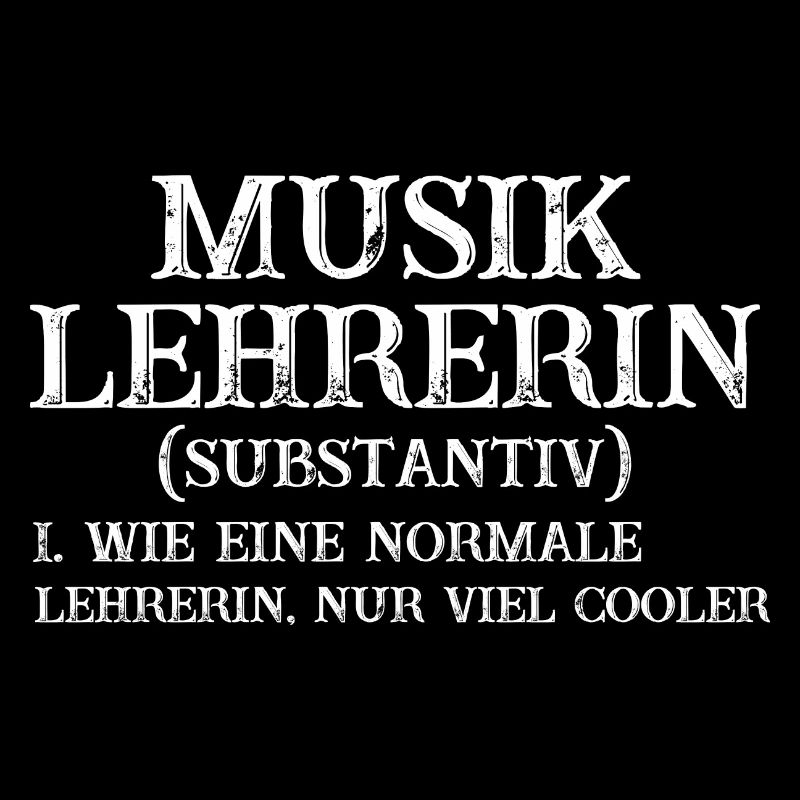 Musik Lehrerin Schule Geburtstag Weihnachten Idee