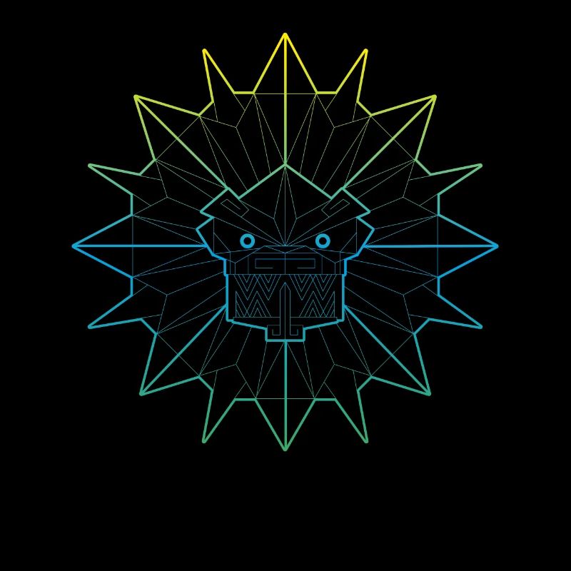 Quetzalcoatl Polygon Ancient Aztec Serpent Maya