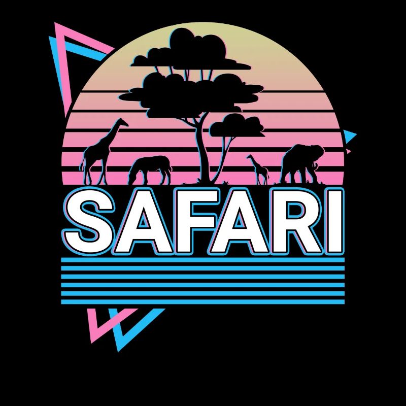 Safari Retro Geschenk