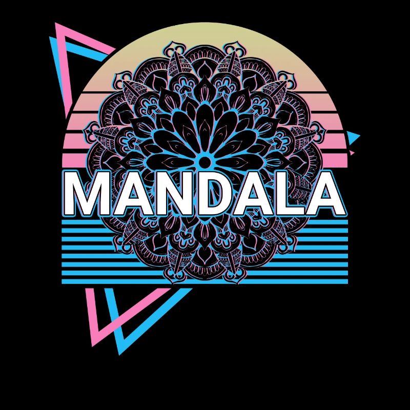 Mandala Sacred Geometry Prana Retro Gift