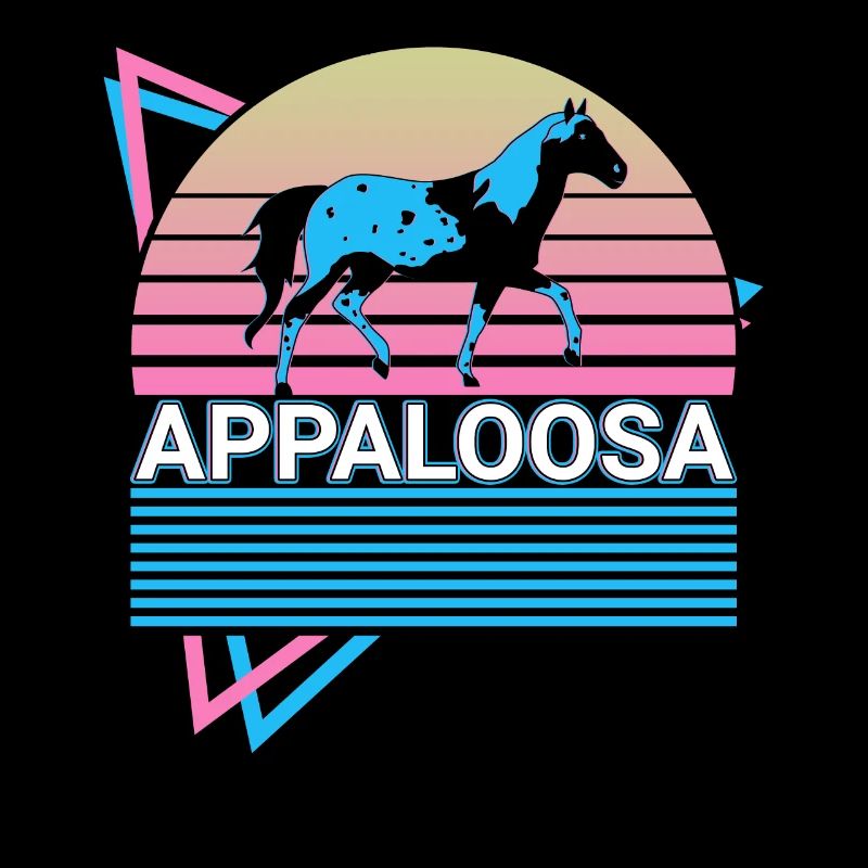Appaloosa Pferd Retro Geschenk