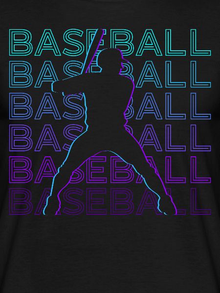Baseball Player Retro Gift