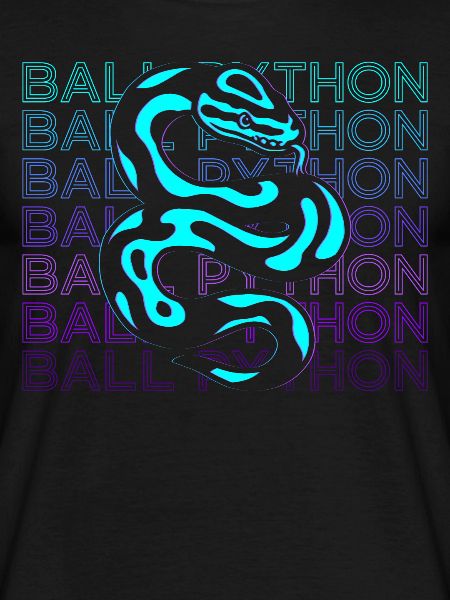 Kugelpython Schlange Retro Geschenk