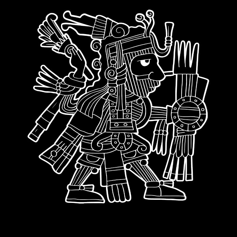 Mixcoatl Aztec God Cloud Serpent Maya Inka Tolt