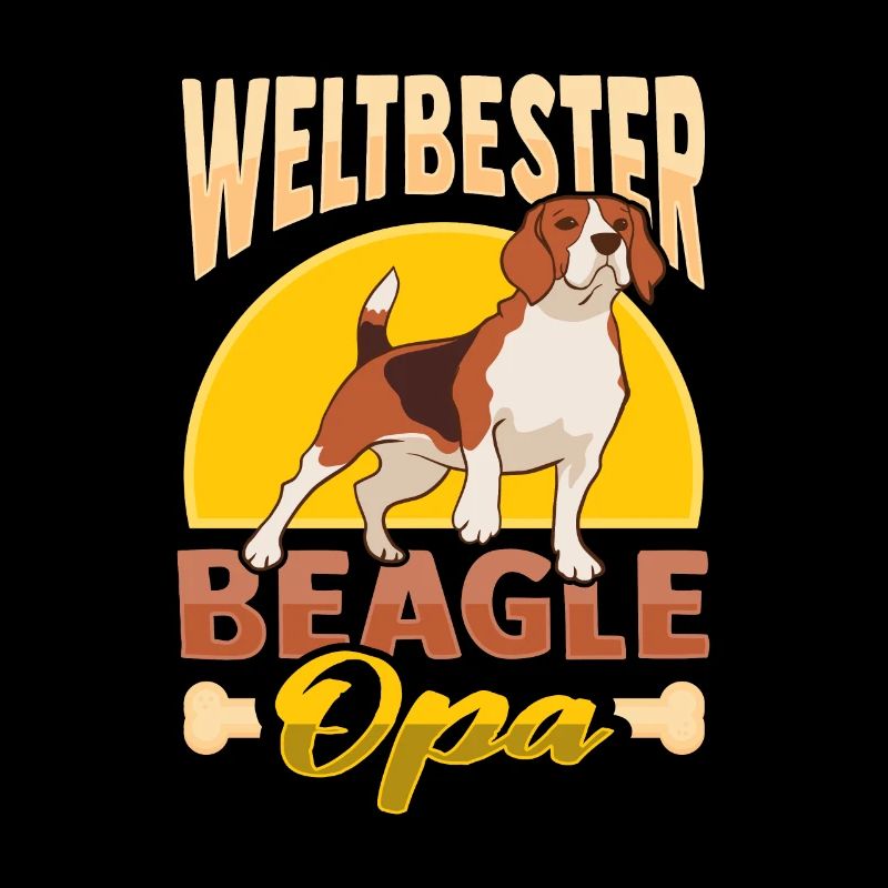 Weltbester Beagle Opa Design n Beagle Opa