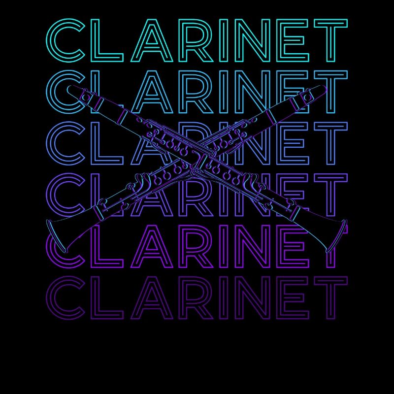 Clarinette Clarinette Clarinette Rétro Cadeau