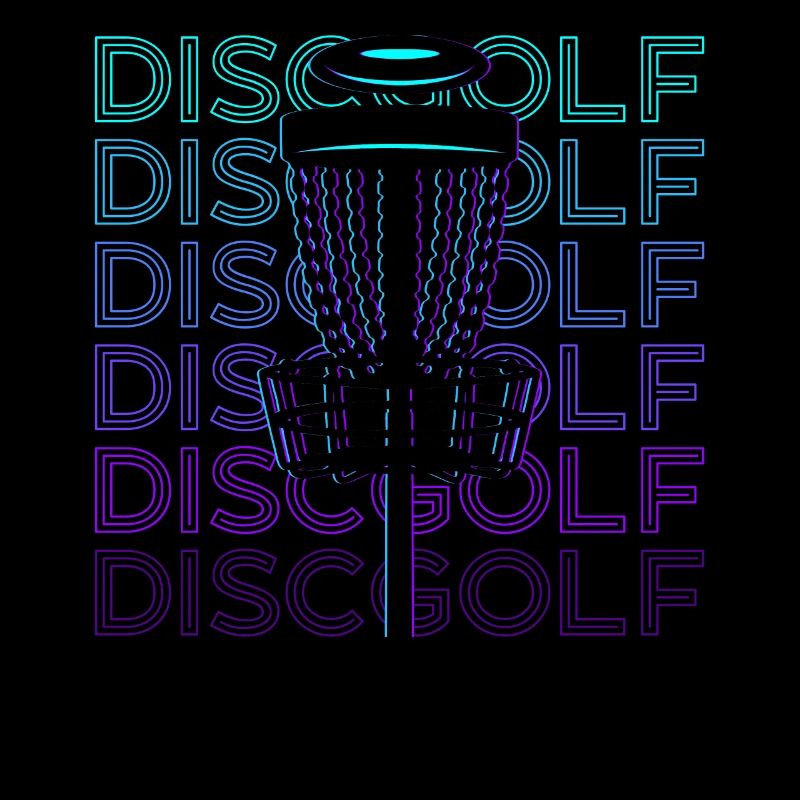 Disc Golf Retro Cadeau