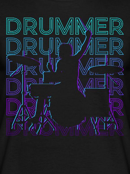 Drummer Retro Gift