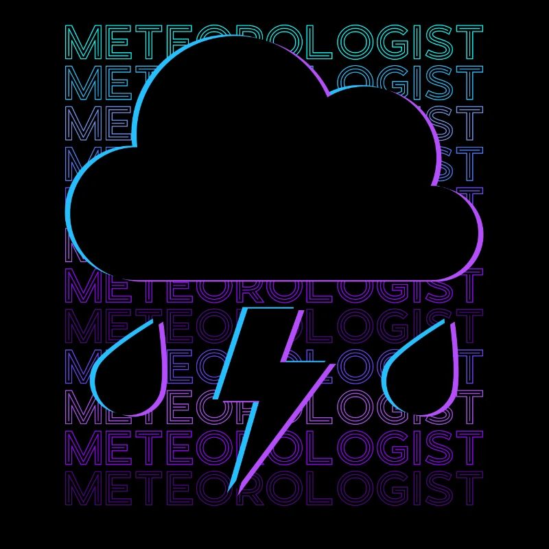 Météorologue Météo Météo Grenouille Retro