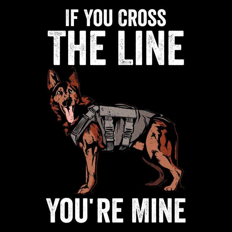 Polizeibeamter Polizeihund