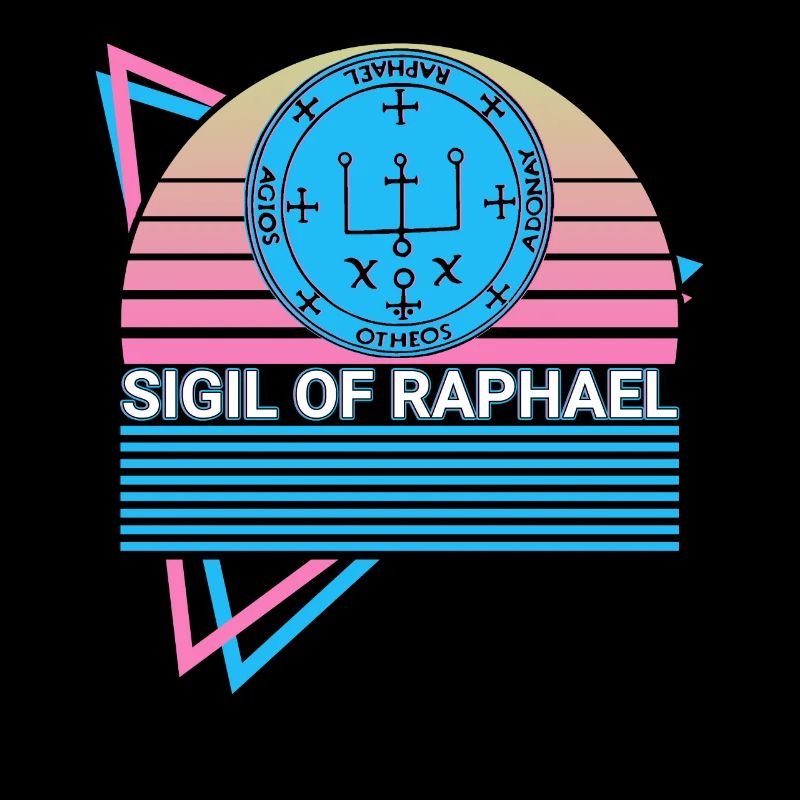Siegel von Raphael Erzengel Siegel Retro