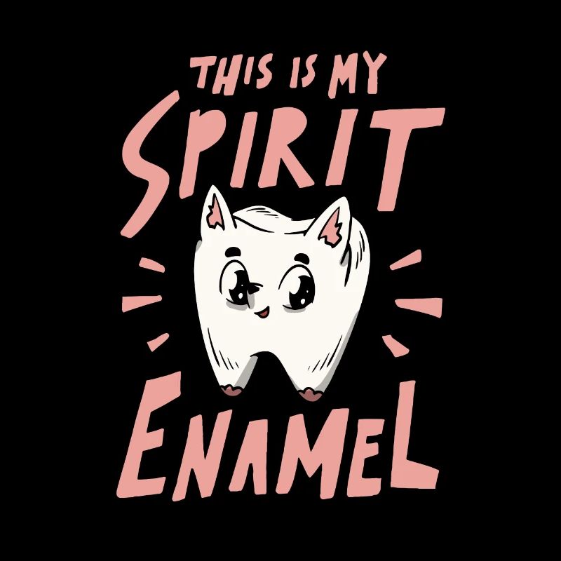 Tooth enamel dental technician