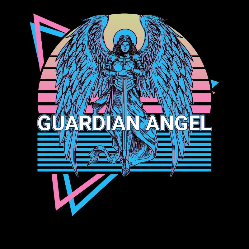 Guardian Angel Ancient Judaism Retro