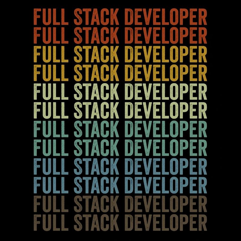 Full Stack Developer Coding Programmer Full St