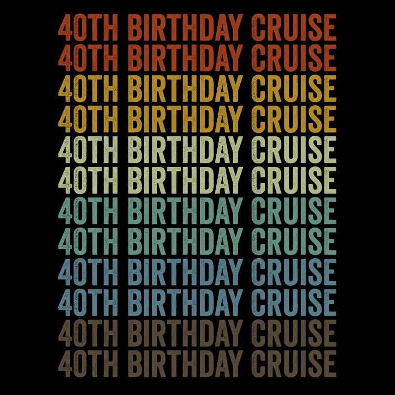 40. Geburtstag Kreuzfahrt Kreuzfahrt Urlaub
