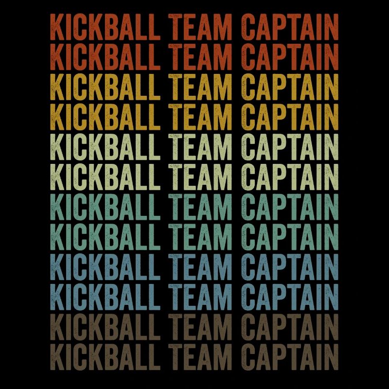 Kickball Team Captain Kickball Player