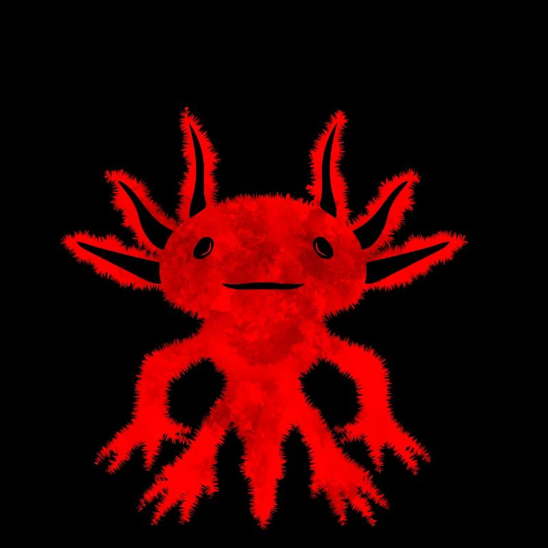 Finnish Goth Aesthetic Gothic Axolotl Goth