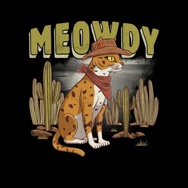 Conception de chat Meowdy Chat