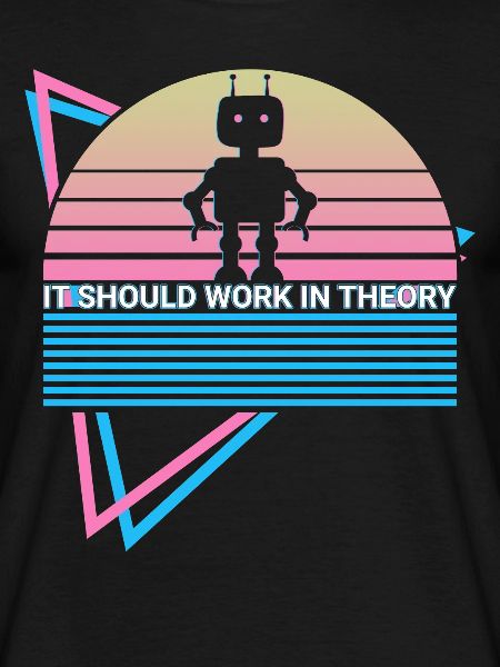 Funny Robot Robotics Retro