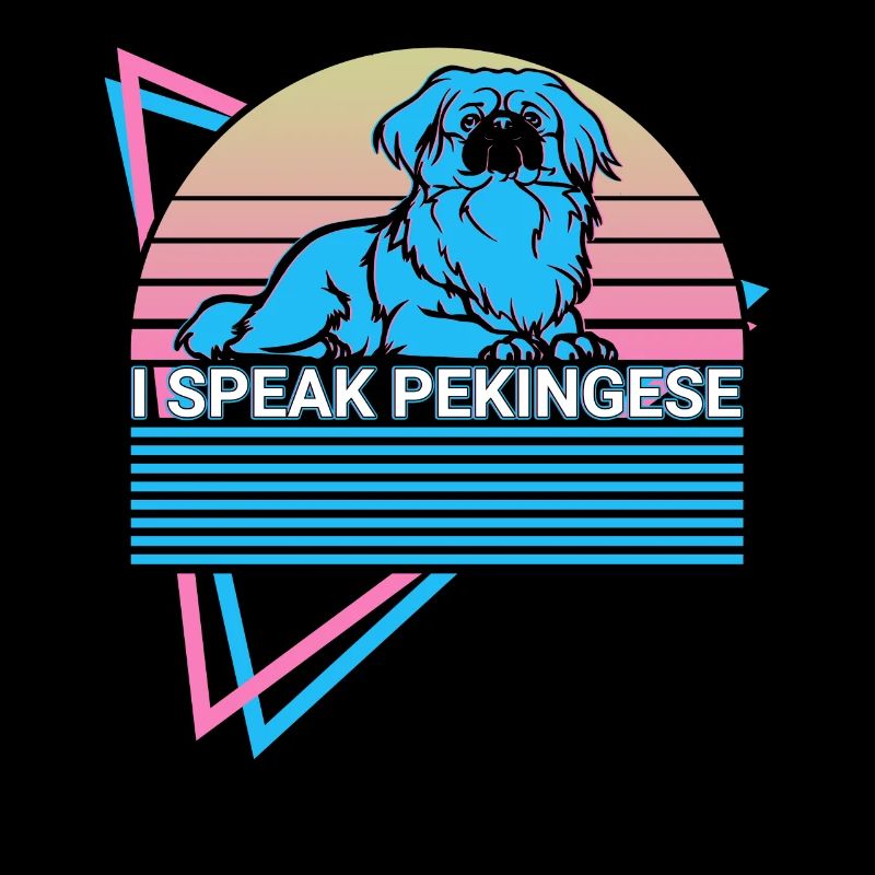Je parle Pékinois Rétro
