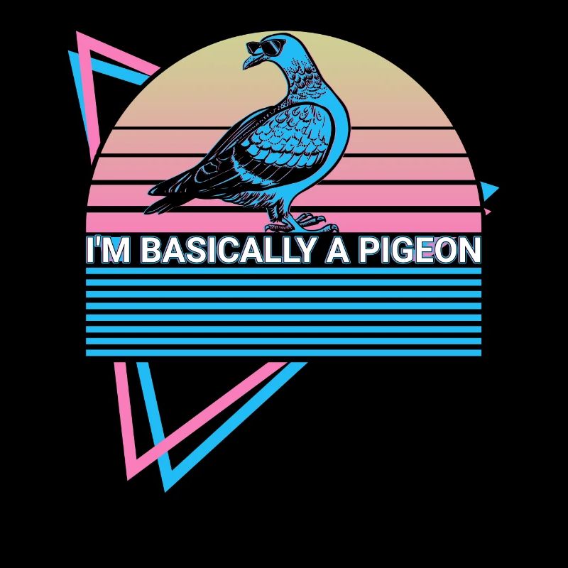 I'm basically a pigeon retro