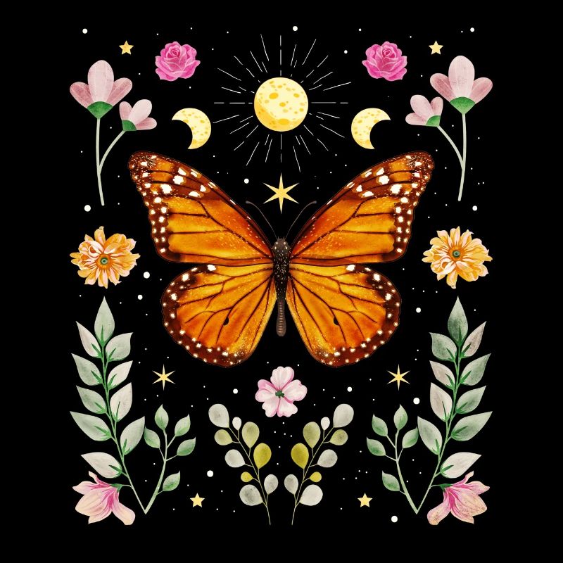 Cottagecore Aesthetic Butterfly Witchy Celesti