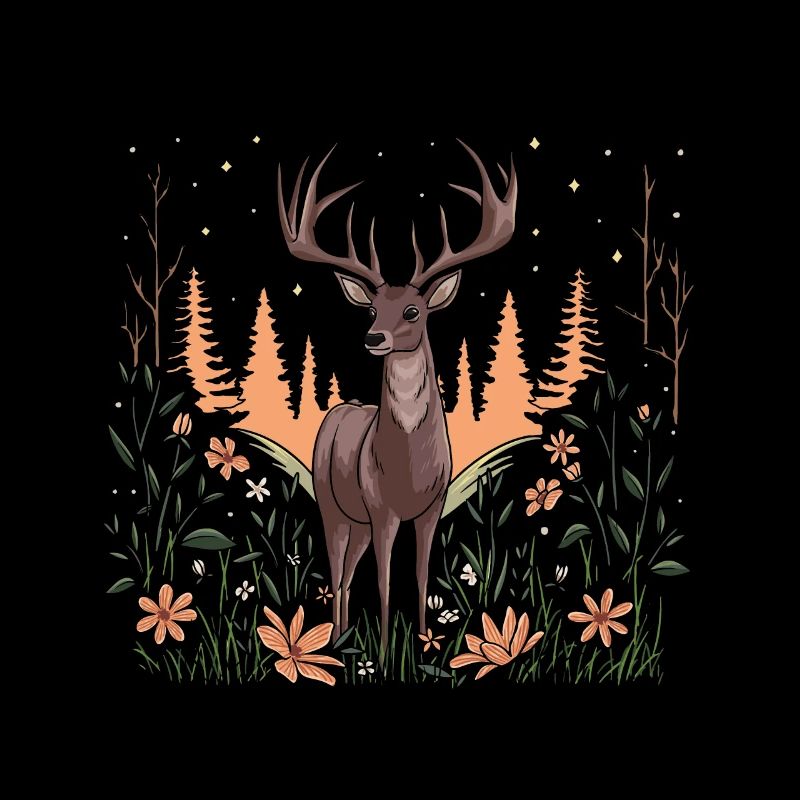Deer Lover Cottagecore Esthétique